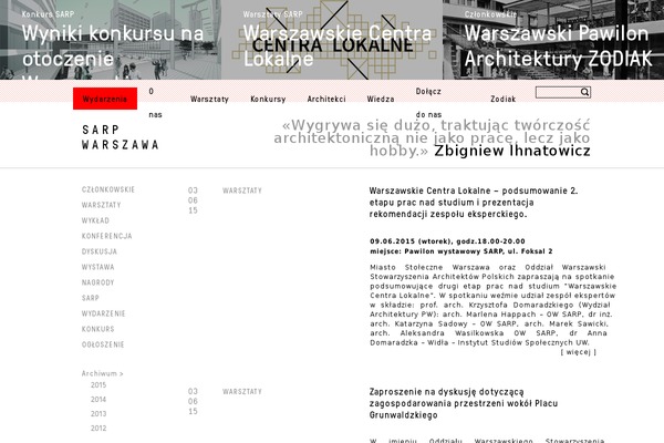 Site using Flexo Archives plugin