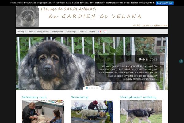 Site using Fullscreen Galleria plugin