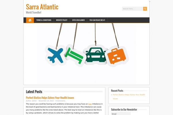 BrickYard theme site design template sample