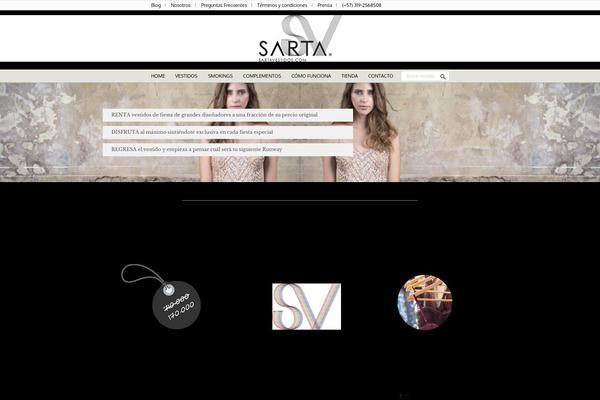 Outlet theme site design template sample