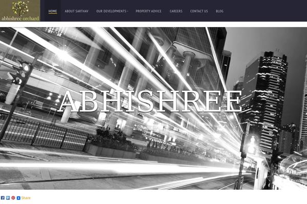 Renovation theme site design template sample