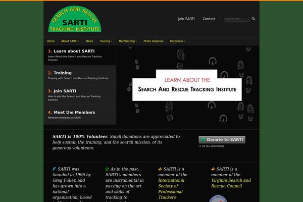 sarti.us site used Time