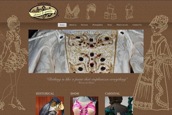 Shiny theme site design template sample