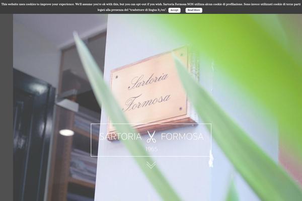 Rozana theme site design template sample
