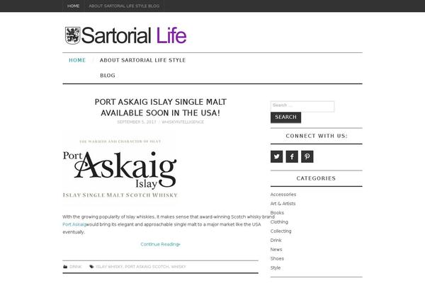 Fashionistas theme site design template sample