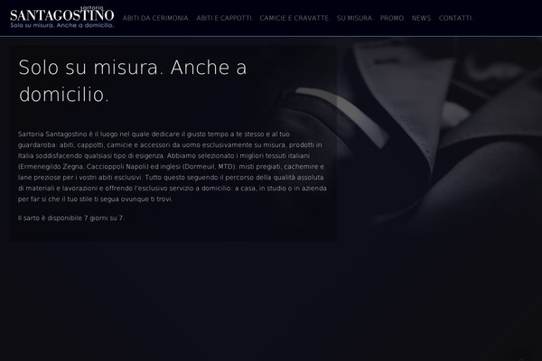 sartoriasantagostino.it site used Invictus_3.2.2