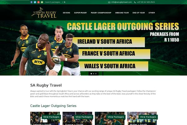 Tour Package theme site design template sample