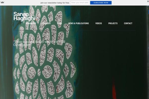 sarvinhaghighi.com site used Selfy