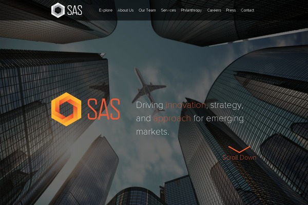 BlankSlate theme site design template sample