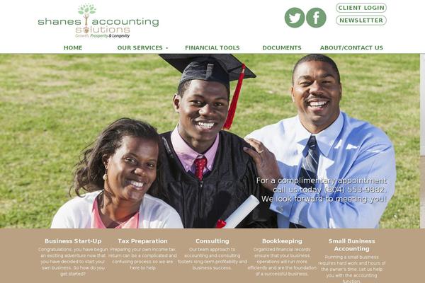 sasaccounting.com site used Pgstrap-child