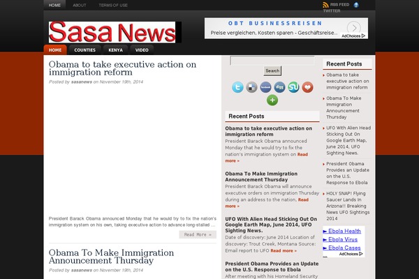 sasanews.com site used Todaysnews