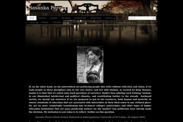 Platform theme site design template sample
