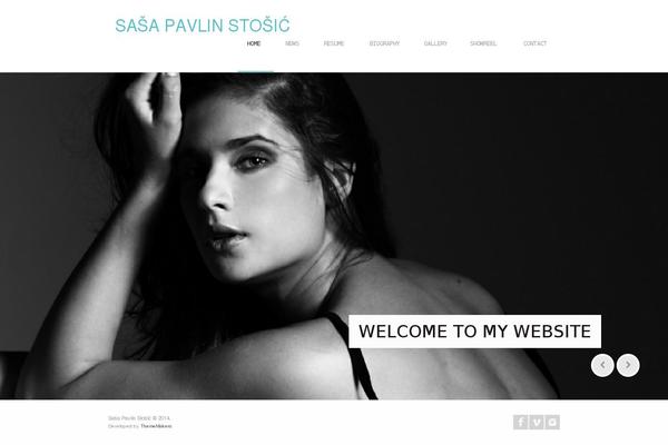 sasapavlinstosic.com site used Almera