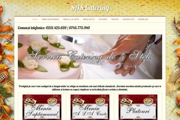 sascatering.ro site used RetroTale
