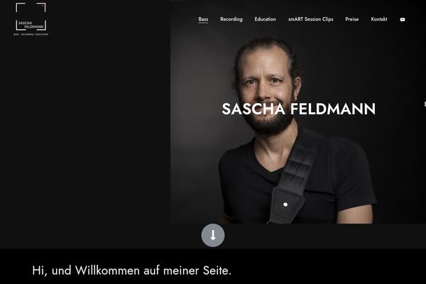 saschafeldmann.com site used Peter
