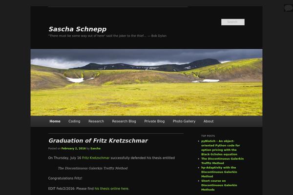 Site using Wp-publications plugin
