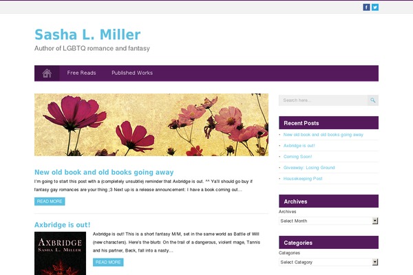 MidnightCity theme site design template sample