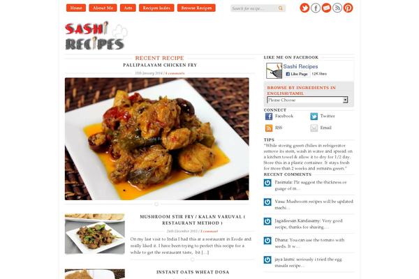 Voyage theme site design template sample
