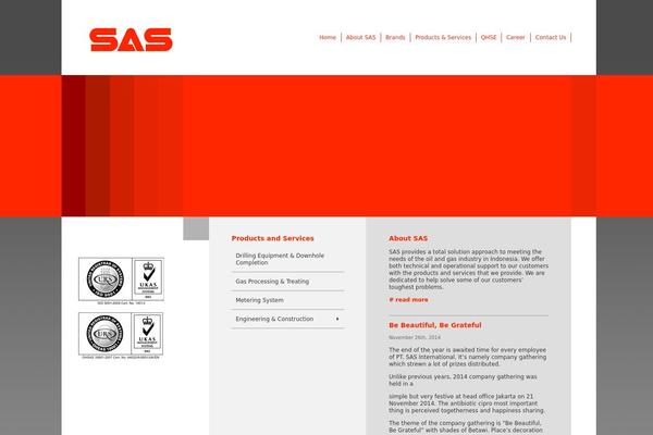sasinternasional.com site used Sas