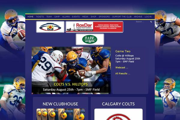 Site using My Calendar plugin