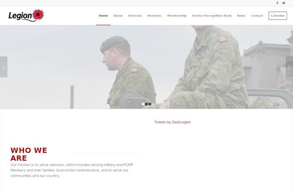 sasklegion.ca site used Legion
