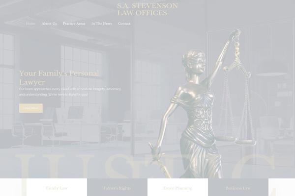 KALLYAS Child theme site design template sample