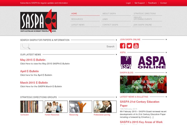 saspa.com.au site used Idweb