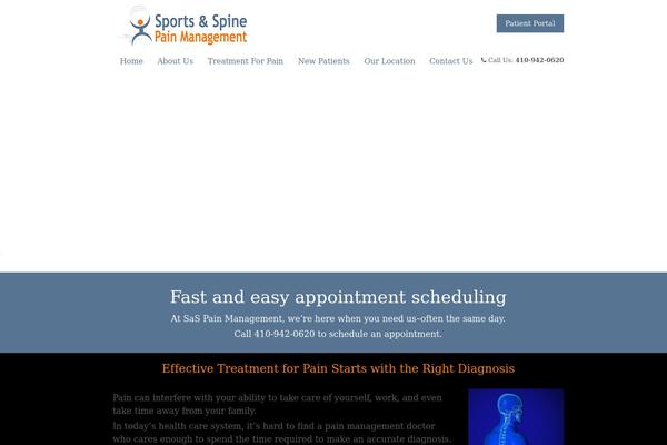 saspainmanagement.com site used Medicaldoctor_childtheme