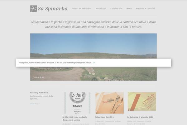Classica theme site design template sample