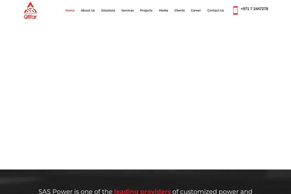Site using Social Media Widget plugin