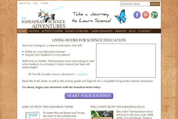 Prose theme site design template sample