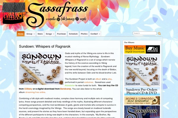 Site using Awesome Flickr Gallery plugin