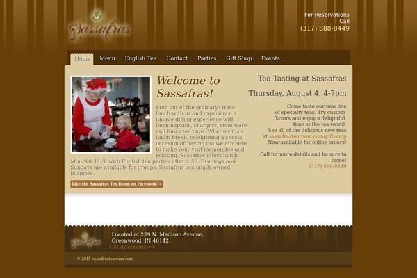 Gourmet theme site design template sample