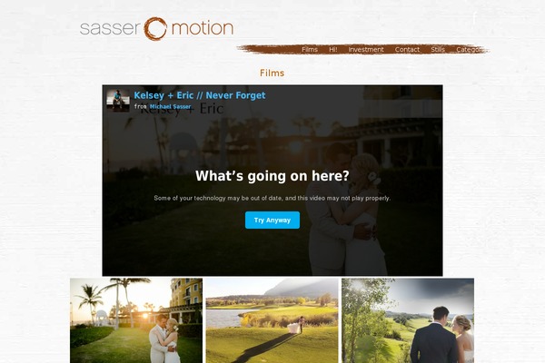 Prophoto4 theme site design template sample