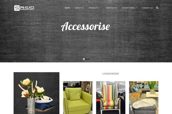 Wp_glory theme site design template sample