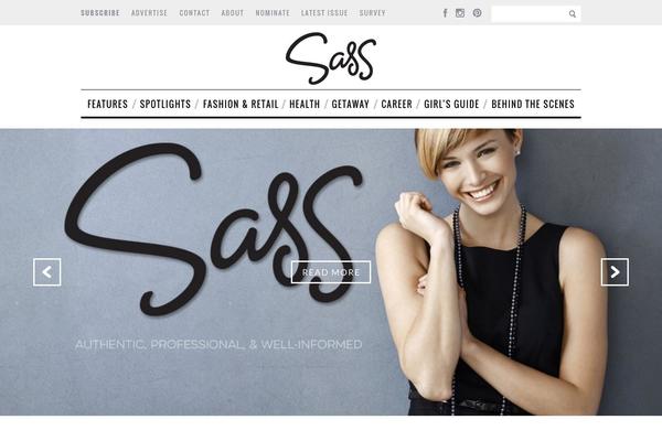 Site using Accesspress-social-pro plugin