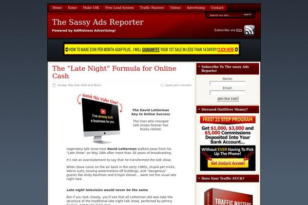 Flexsqueeze theme site design template sample
