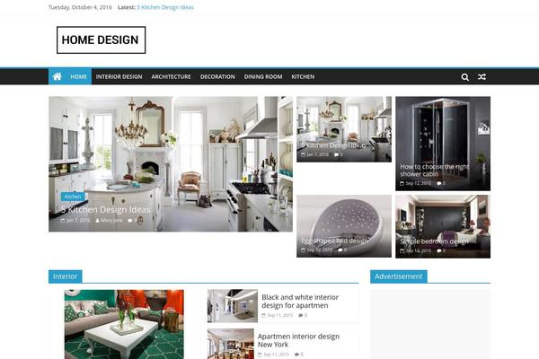 NewsMag theme site design template sample