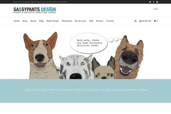 sassypantsdesign.com site used Sassypantsdesign