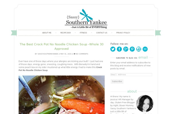 sassysouthernyankee.com site used Sugar and Spice