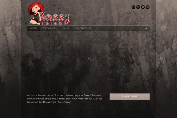 Elegance theme site design template sample