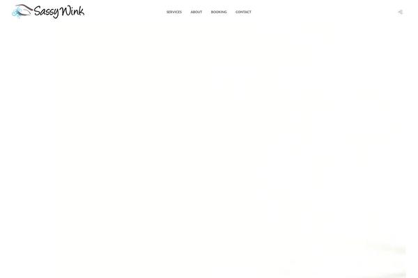 Salon theme site design template sample