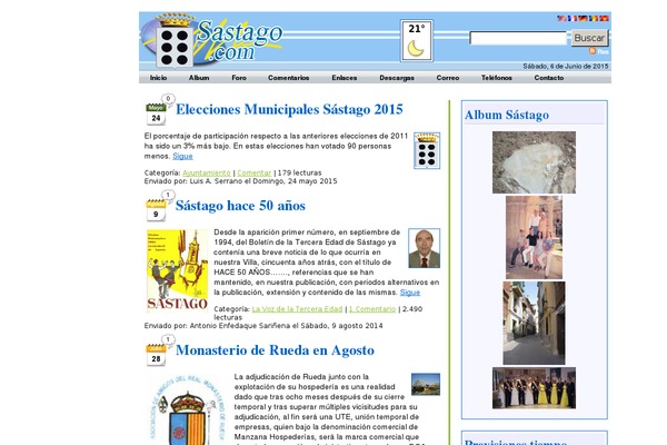 Site using Collapsible Archive Widget plugin