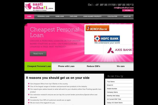 Site using WP Parallax Content Slider plugin