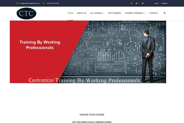 Cosine theme site design template sample
