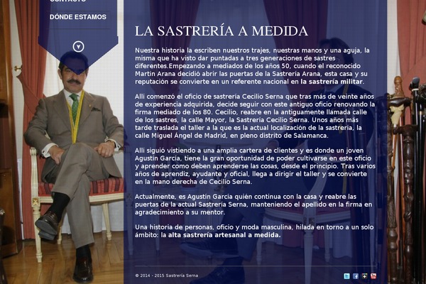 Porto theme site design template sample