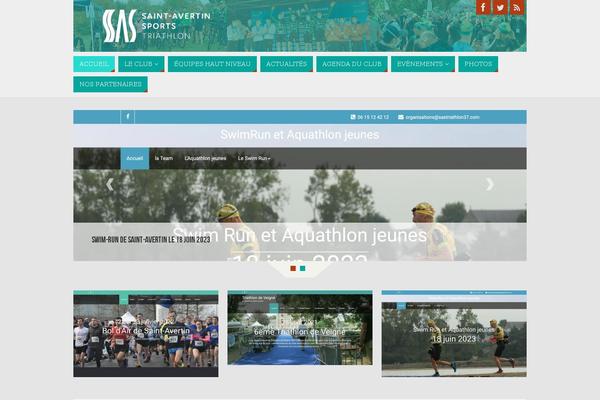 Site using Super Socializer plugin