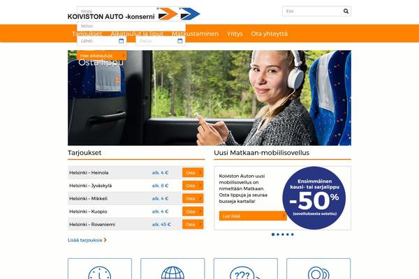 satakunnanliikenne.fi site used Basicteema