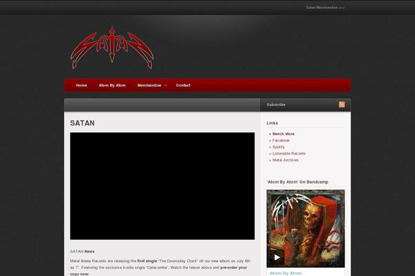 satanmusic.com site used Traction