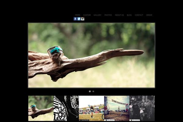 Widely theme site design template sample